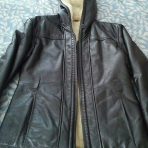 Leather jacket